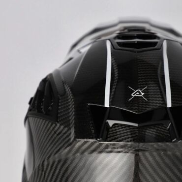Acerbis Шлем Airstrike C 22 06 Black White - миниатюра 8