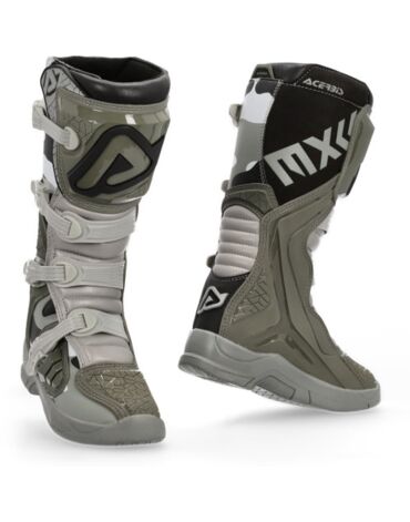 Мотоботы кроссовые Acerbis X TEAM Brown Grey