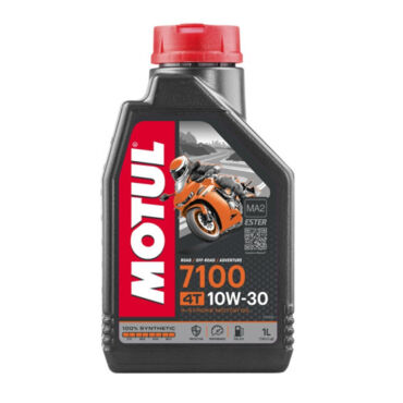 Моторное масло MOTUL 7100 Ester 4T 10W30 1 литр (100% синтетика) - миниатюра 1