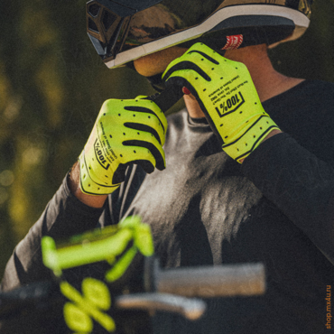 Мотоперчатки Ridefit Glove Fluo Yellow 2026 - миниатюра 3