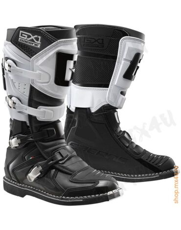 Мотоботы GX1 Goodyear - Бело\Черные