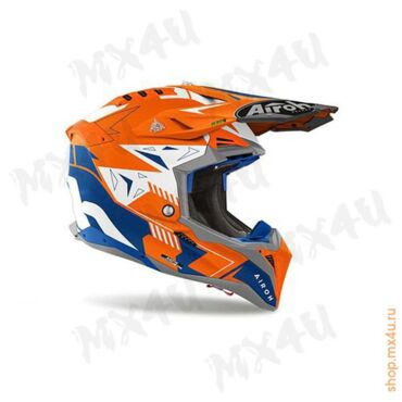 Шлем Aviator 3 Spin - Матовый Оранжевый - миниатюра 2