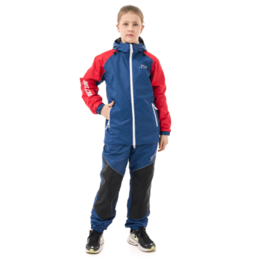 Dragonfly Комплект дождевой (куртка брюки) Active Teenager Blue - Red (мембрана) - миниатюра 11