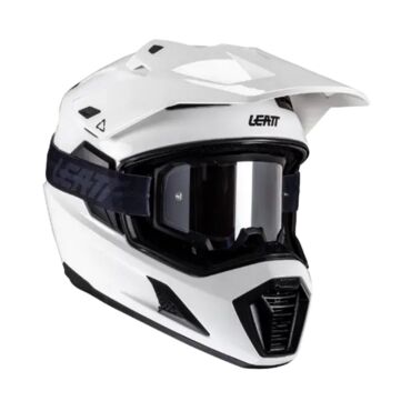 Leatt Мотошлем ADV 8.5 Helmet Kit White - миниатюра 3