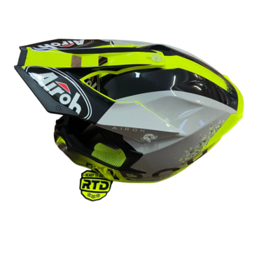 Шлем AIROH Twist 2.0 Bit Yellow Gloss (Глянцевый) - миниатюра 7