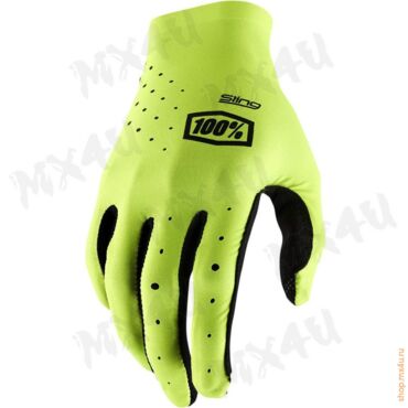 Мотоперчатки Sling MX Glove Fluo Yellow желтые - миниатюра 1
