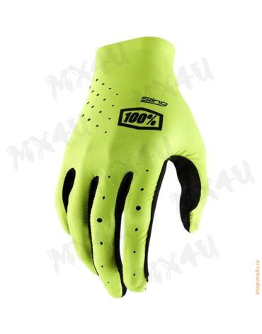 Мотоперчатки Sling MX Glove Fluo Yellow желтые