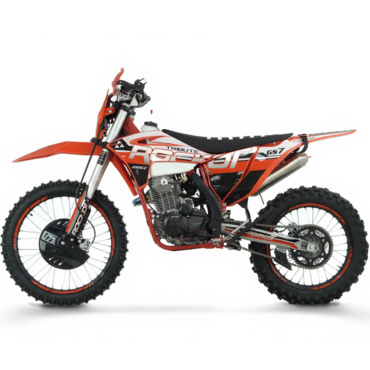 Мотоцикл эндуро ROCKOT GS 7 Tribute 2.0 (250cc, 172FMM 5 (PR250), 21 18) - миниатюра 4