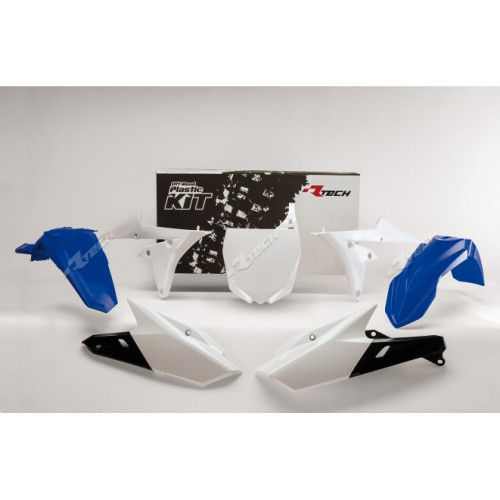 Комплект пластика Yamaha YZ250F (2014 2017), YZ450F (2014 2017), цвет бело синий