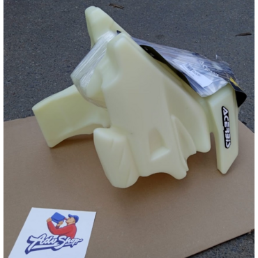 ACERBIS FUEL TANK HUSQVARNA увеличенный бак 11L ( белый ) 250 350 450 501 FE 24-> / 150 250 300 EXC 24-> / 125 250 300 TC TX 23 24 / 250 350 450 FC FX 23 24 // 0026094.120.700 - миниатюра 2