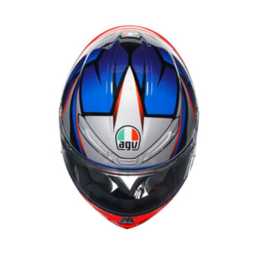 AGV Шлем K6 S Slashcut Black Blue Red - миниатюра 5