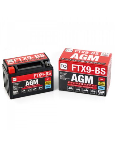 АКБ FQ FTX9 BS AGM 8 Ah 135A YTX9 BS