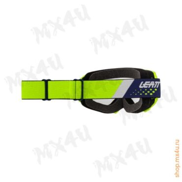 Очки для мотокросса Vizion 2.5 Clear 90 VLT - Лайм - миниатюра 2