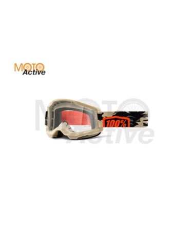 Очки 100% Strata 2 Goggle Kombat / Clear Lens
