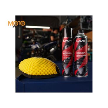 LAVR MOTO Пропитка для воздушный фильтров (400 мл.) - миниатюра 1