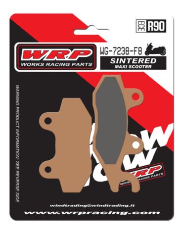 Тормозные колодки WRP WG 7238 F8 (LMP238 SM / FDB631 / FA165)