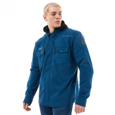 Dragonfly Моторубашка Streetfighter Dark Blue с защитой 2025 - миниатюра 5