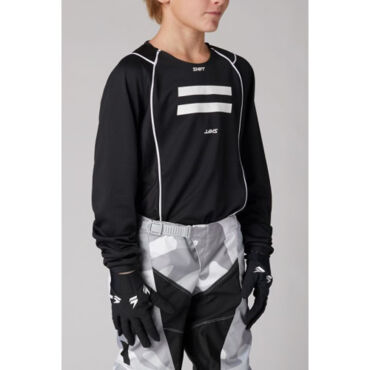Подростковая джерси SHIFT White Label G.I. Fro Youth (Black) - миниатюра 2
