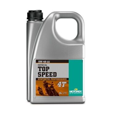 Масло моторное Motorex TOP Speed 4T 5W 40 - 4л. - миниатюра 1