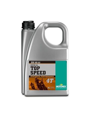 Масло моторное Motorex TOP Speed 4T 5W 40 - 4л.