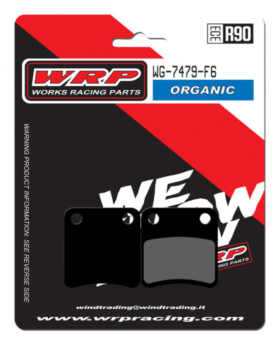 Тормозные колодки WRP WG 7479 F6 (LMP479 ST / FA257 2)