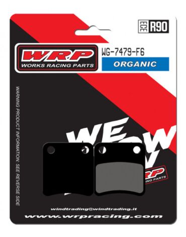 Тормозные колодки WRP WG 7479 F6 (LMP479 ST / FA257 2)