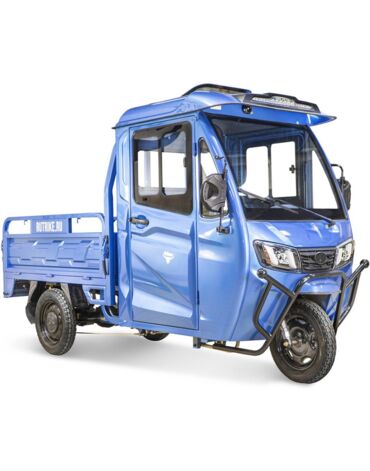 Грузовой электротрицикл Rutrike КАРГО Кабина обогрев 1500 60V1000W