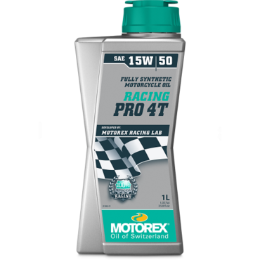 Масло моторное Motorex RACING PRO 4T SAE 10W 40 CROSS - 4л. - миниатюра 1