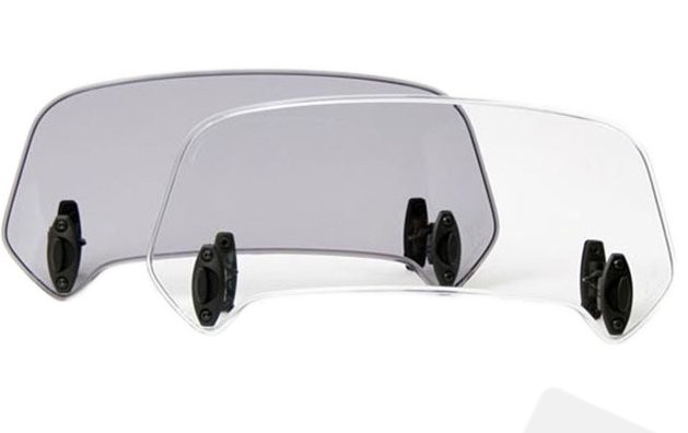 Спойлер ветрового стекла MRA X creen touring part XCTA для мотоциклов дымчатый - фото 2
