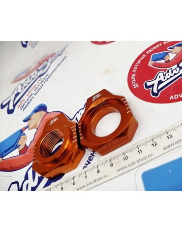 ZETA ZE93 5417 Блок оси заднего колеса  KTM SX SXF '13- Orange