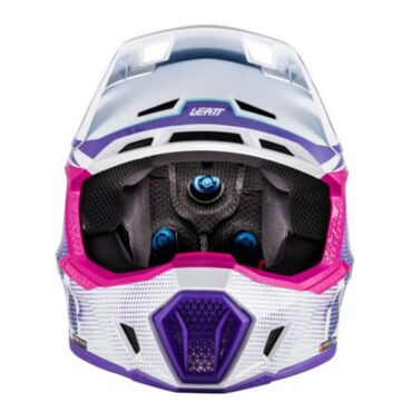 Leatt Шлем кроссовый  7.5 V26 Purple + очки Velocity 4.5 - миниатюра 4