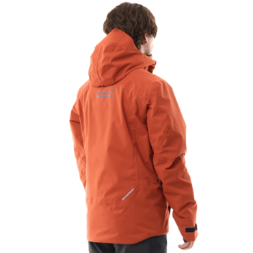 Dragonfly Куртка горнолыжная утепленная Gravity Man Brown - Blue 2025 - миниатюра 11