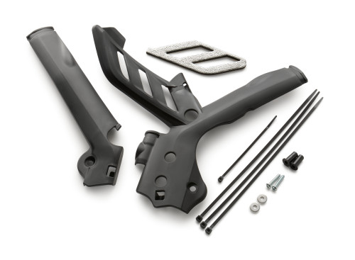 Защита рамы черная KTM SX SX F 11 15; EXC EXC F 12 16 - фото 1