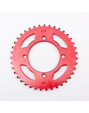 Звезда ведомая SFR 420 39T Pitbike 125 190 4x92x76 Red