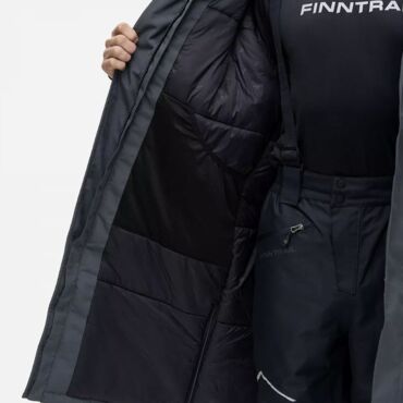 Finntrail Пальто мужское утепленное Boost 2016 Graphite - миниатюра 8