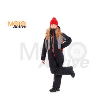 Зимний утепленный комбинезон DF Teenager Gravity Black Gray 2023 (140 146) - миниатюра 3