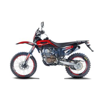 Мотоцикл эндуро Regulmoto Sport 003 250 PR (c баланс. вал.) ПТС Черный оранжевый - миниатюра 1