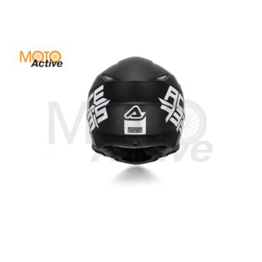 Шлем детский (кроссовый) Acerbis IMPACT STEEL JUNIOR Black - миниатюра 4