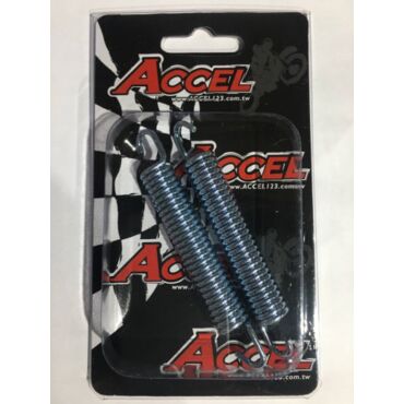 Пружины глушителя мотоцикла ACCEL 12*84.5 d=2.0mm 2шт. - миниатюра 1