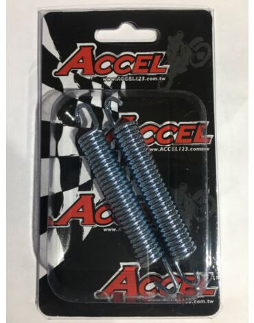 Пружины глушителя мотоцикла ACCEL 12*84.5 d=2.0mm 2шт.