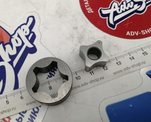 KTM 12MM G 95R 003 шестерня маслонасоса 400 525 EXC 00 07 / 350 450 500 EXCF 11 16 ( 59038011012 ) - фото 2