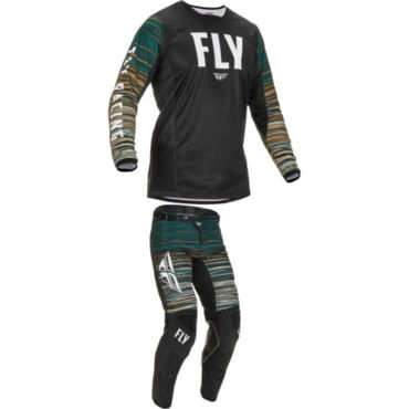 Комплект FLY RACING KINETIC WAVE Black Rum, штаны+джерси - миниатюра 7