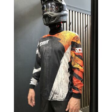 Scout Джерси Abstraction Black Orange - миниатюра 8