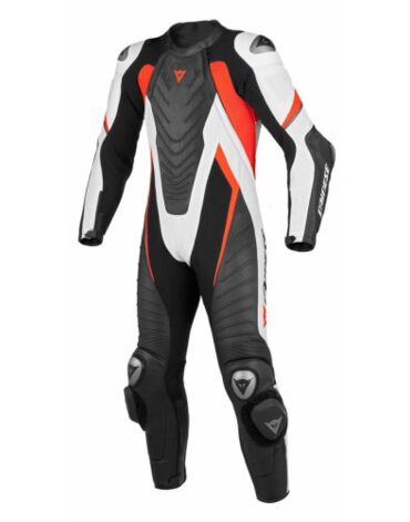 Комбинезон Dainese Aero Evo P. C2 Black White Fluored (N32) 50