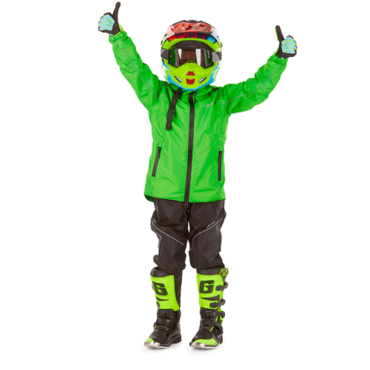 Dragonfly Дождевой детский комплект EVO Kids Green (куртка,штаны) - миниатюра 6