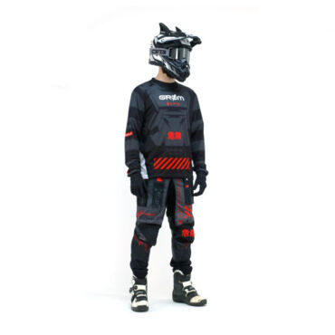 Grom Штаны кроссовые Нехороший Grey - миниатюра 4