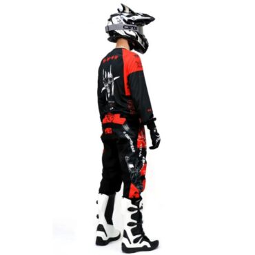 Grom Штаны кроссовые MX Religion red - миниатюра 3