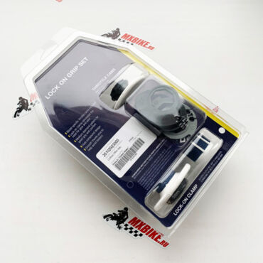 Грипсы Lock on синие с открытым торцом Husqvarna 17-  - миниатюра 2
