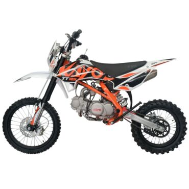 Питбайк KAYO BASIC TT125 17 14 KRZ (механ. сцепл., кикстартер) - миниатюра 4