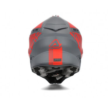 Acerbis Шлем X Track Grey Red - миниатюра 4